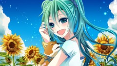 Hatsune miku vocaloid