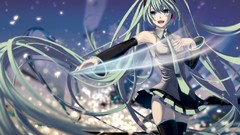 Hatsune miku vocaloid