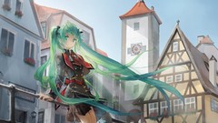 Hatsune miku vocaloid