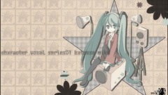 Hatsune miku vocaloid