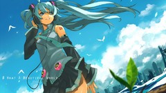 Hatsune miku vocaloid