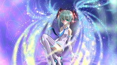 Hatsune miku vocaloid