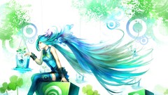 Hatsune miku vocaloid