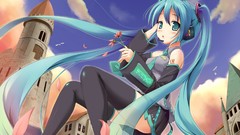 Hatsune miku vocaloid