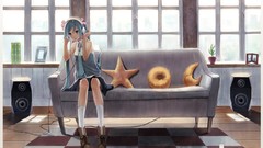 Hatsune miku vocaloid