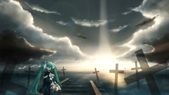 Hatsune miku vocaloid
