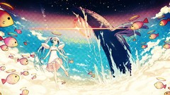 Hatsune miku vocaloid artwork