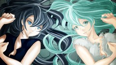 Hatsune miku vocaloid black rock shooter