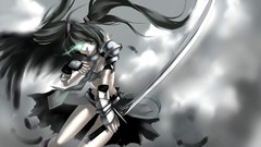 Hatsune miku vocaloid black rock shooter