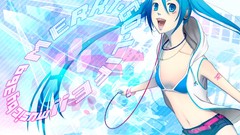 Hatsune miku vocaloid bra