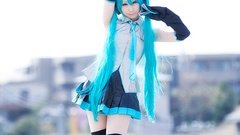 Hatsune miku vocaloid cosplay detached sleeves Miiko