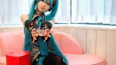 Hatsune miku vocaloid cosplay Midori Kanda