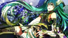 Hatsune miku vocaloid detached sleeves