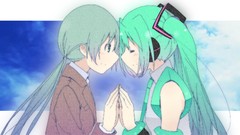 Hatsune miku vocaloid detached sleeves