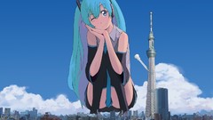 Hatsune miku vocaloid detached sleeves
