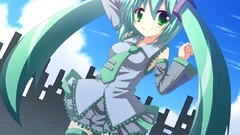 Hatsune miku vocaloid detached sleeves