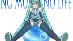 Hatsune miku vocaloid detached sleeves