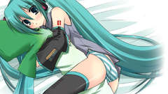 Hatsune miku vocaloid detached sleeves
