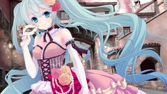 Hatsune miku vocaloid detached sleeves