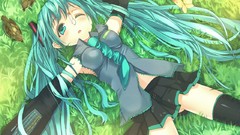 Hatsune miku vocaloid detached sleeves