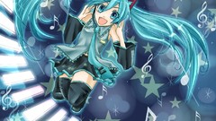 Hatsune miku vocaloid detached sleeves