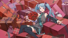 Hatsune miku vocaloid detached sleeves Esukee