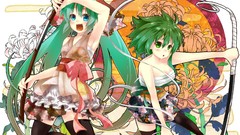 Hatsune miku vocaloid Japanese clothes Megpoid Gumi