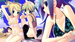 Hatsune miku vocaloid kagamine len kagamine rin