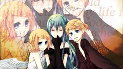 Hatsune miku vocaloid kagamine len kagamine rin