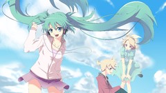 Hatsune miku vocaloid kagamine len kagamine rin