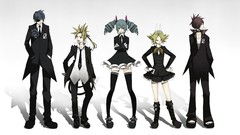 Hatsune miku vocaloid kagamine len kagamine rin meiko