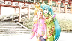 Hatsune miku vocaloid kagamine rin