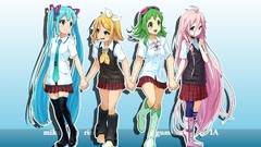 Hatsune miku vocaloid kagamine rin ia