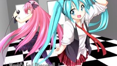 Hatsune miku vocaloid megurine luka