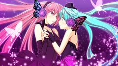 Hatsune miku vocaloid megurine luka