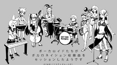 Hatsune miku vocaloid megurine luka kagamine len kagamine rin 