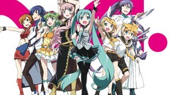 Hatsune miku vocaloid megurine luka kagamine len kagamine rin 