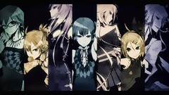 Hatsune miku vocaloid megurine luka kagamine len kagamine rin 