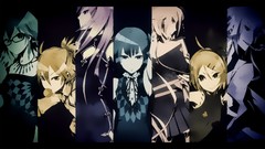 Hatsune miku vocaloid megurine luka kagamine len kagamine rin 