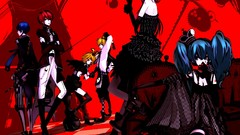 Hatsune miku vocaloid megurine luka kagamine len kagamine rin 