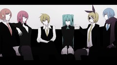 Hatsune miku vocaloid megurine luka kagamine len kagamine rin 