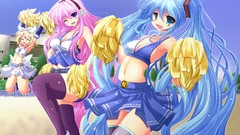 Hatsune miku vocaloid megurine luka kagamine rin