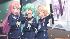 Hatsune miku vocaloid megurine luka kagamine rin