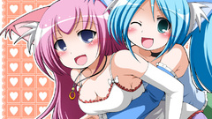 Hatsune miku vocaloid megurine luka nekomimi animal ears