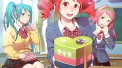 Hatsune miku vocaloid megurine luka seifuku utau kasane teto