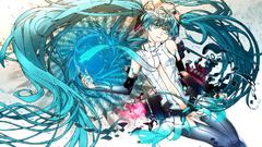 Hatsune miku vocaloid miku append detached sleeves Vocaloid 