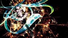 Hatsune miku vocaloid miku append twintails Vocaloid Append