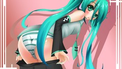 Hatsune miku vocaloid panties