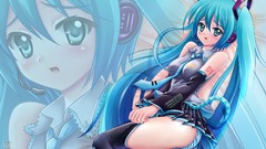 Hatsune miku vocaloid panties