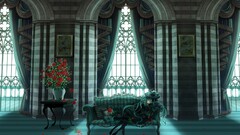 hatsune miku vocaloid rose Manga anime girls Flowers couch Anime